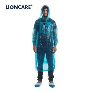 LIONCARE® polietileno vienkartinis lietpaltis