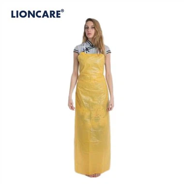 LIONCARE® PVC vienkartinės prijuostės